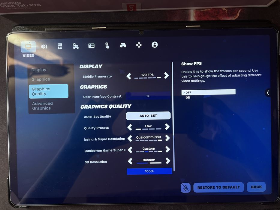 Геймърски таблет - Idea Tab Pro