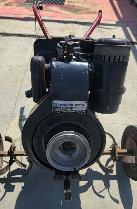Vând motosapă, 14cp diesel motor lombardini