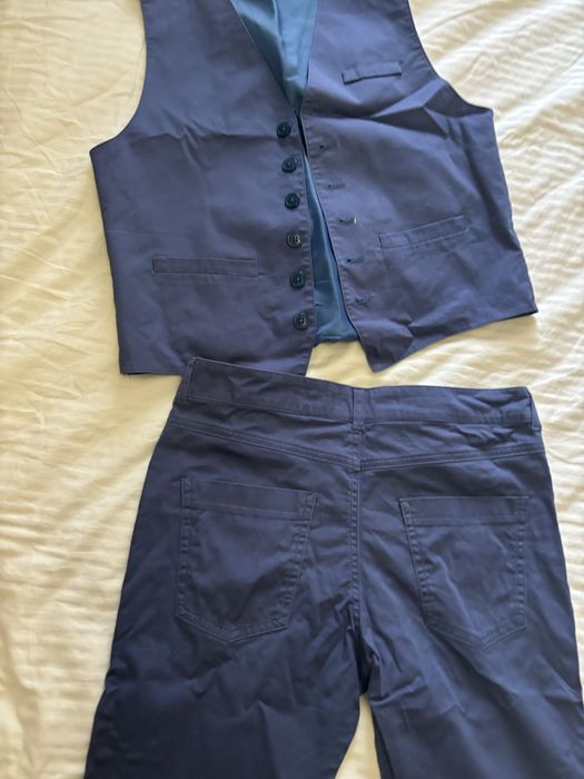 Италиански костюм DANIELE ALESSANDRINI за малък мъж, 12г