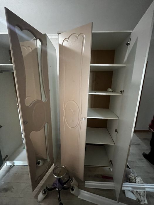 Шкаф 2 шт платьяной и для белья