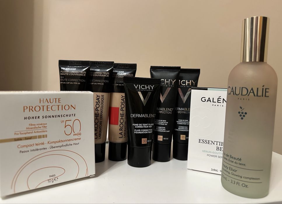Козметика, фон дьо тен, слънцезащита и други Vichy, La Roche-Posay, Galenic, Caudalie, Avene