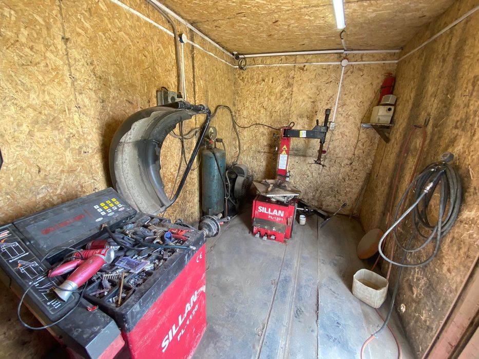 Вагончик для шиномонтажа