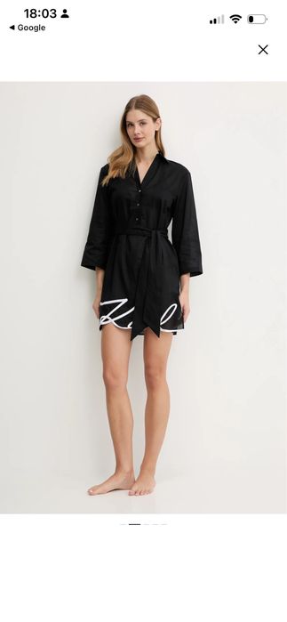 луксозна рокля KARL LAGERFELD