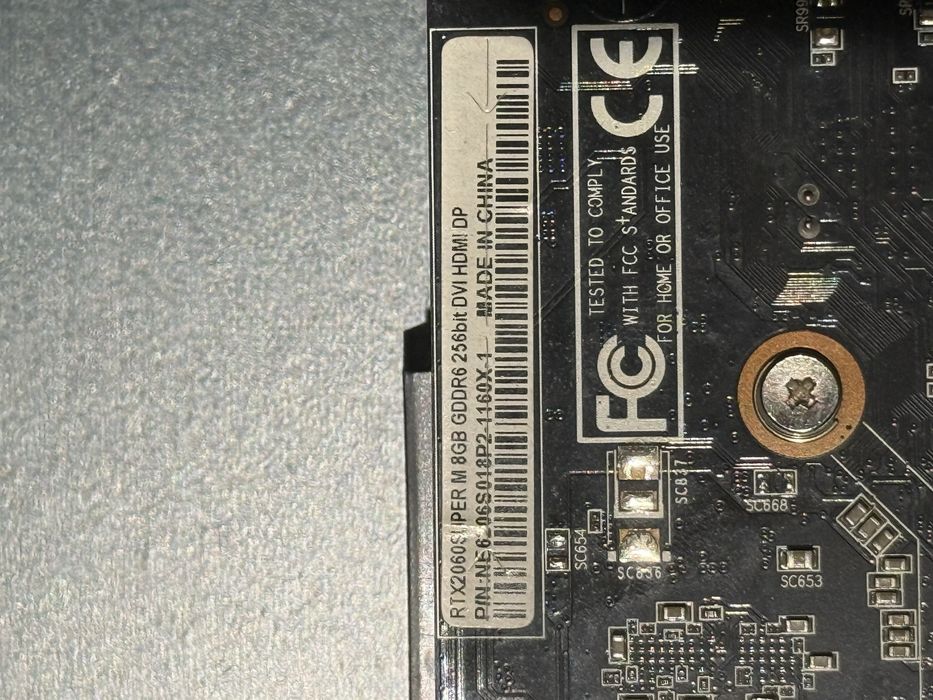 Видеокарта RTX 2060 Super