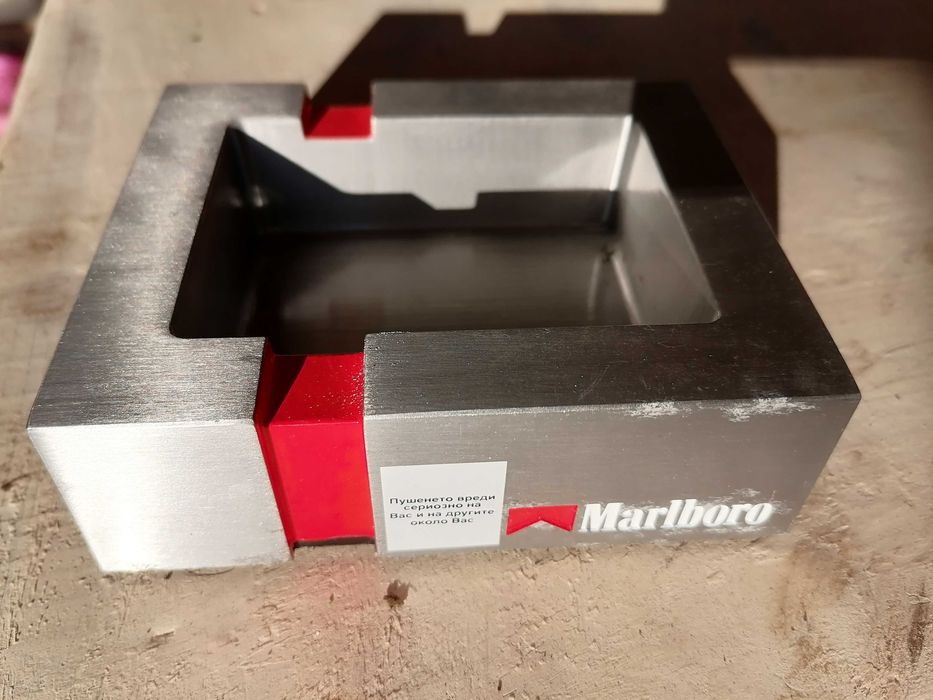 Метален пепелник Марлборо Рекламни пепелници