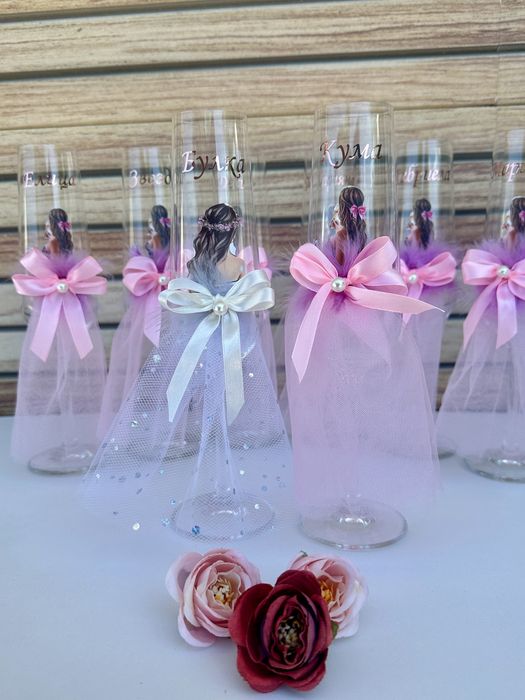 Декорирана или гравирана чаша за Вашия празник