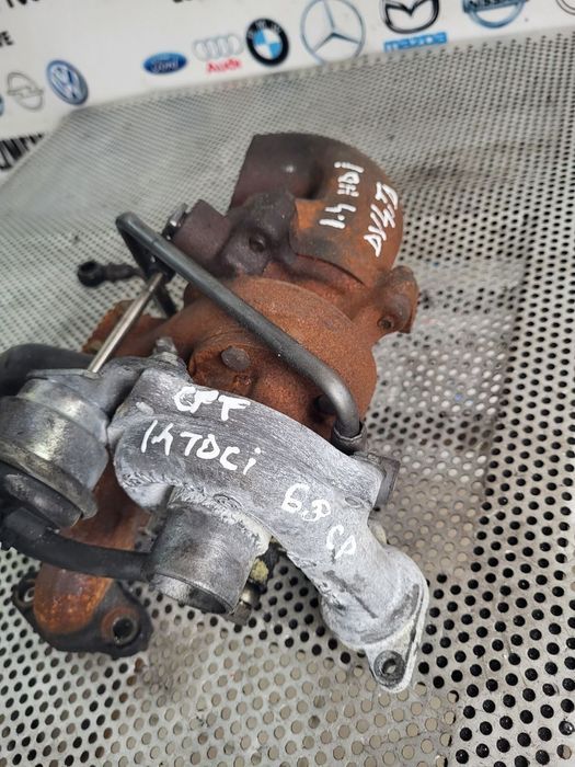 Turbo Turbina Peugeot 206 307 Citroen C2 C3 Ford Fiesta Fusion Toyota 1.4 Hdi Tdci An 2002-2003-200