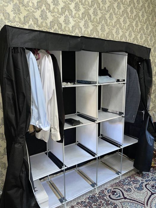 Большой тканевый шкаф | 170×45×170 | 259 999 сум
