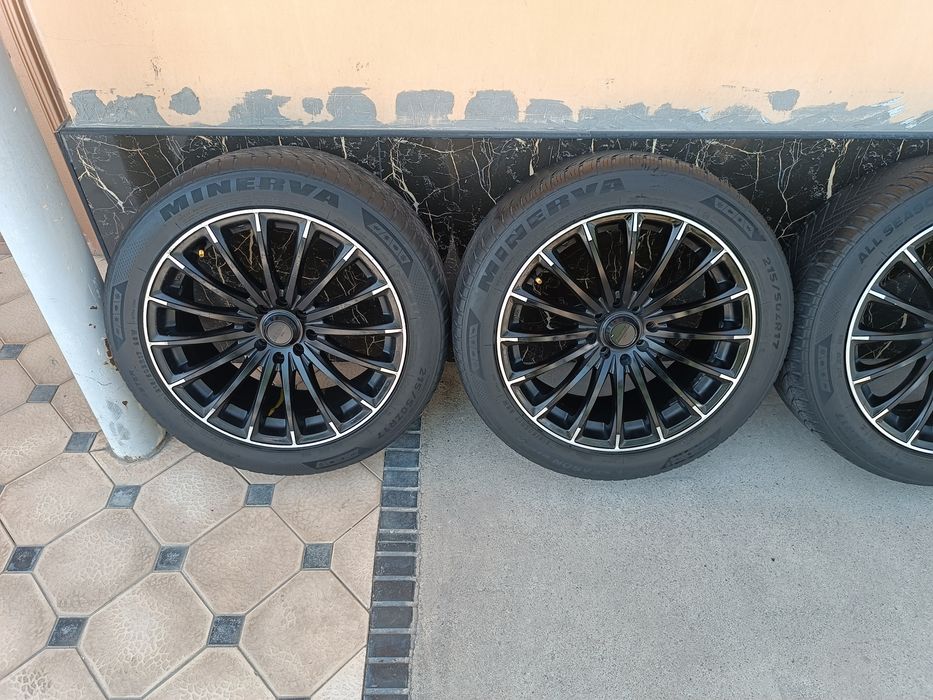 Vossen Diska Balon 215 50 R17 Holati Yaxshi