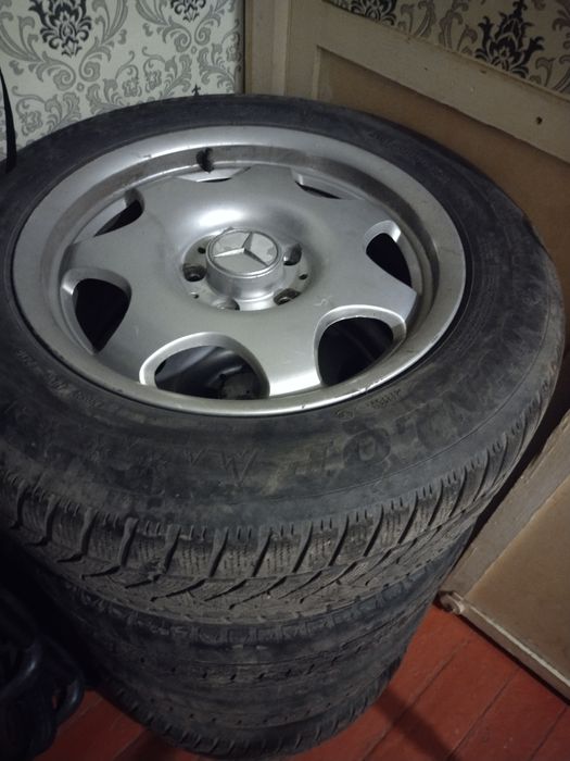 Диски на мерс. Зимние шины