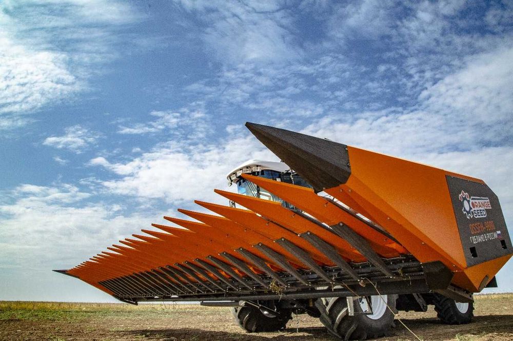 Жатка для уборки подсолнечника ORANGE SEED