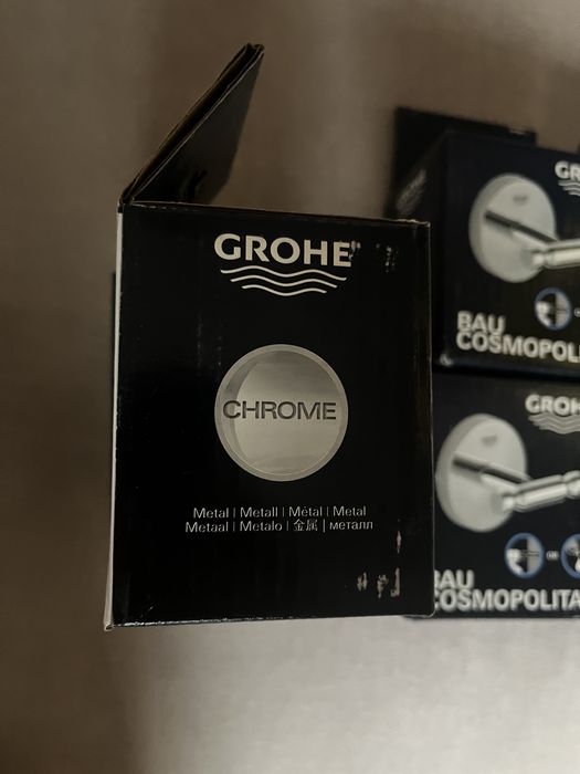 4 бр закачалка за баня Grohe Bau cosmopolitan