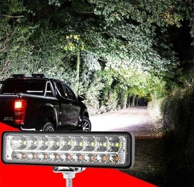 Лед Халоген/дневни светлини с Мигач 48W, 12V/24V