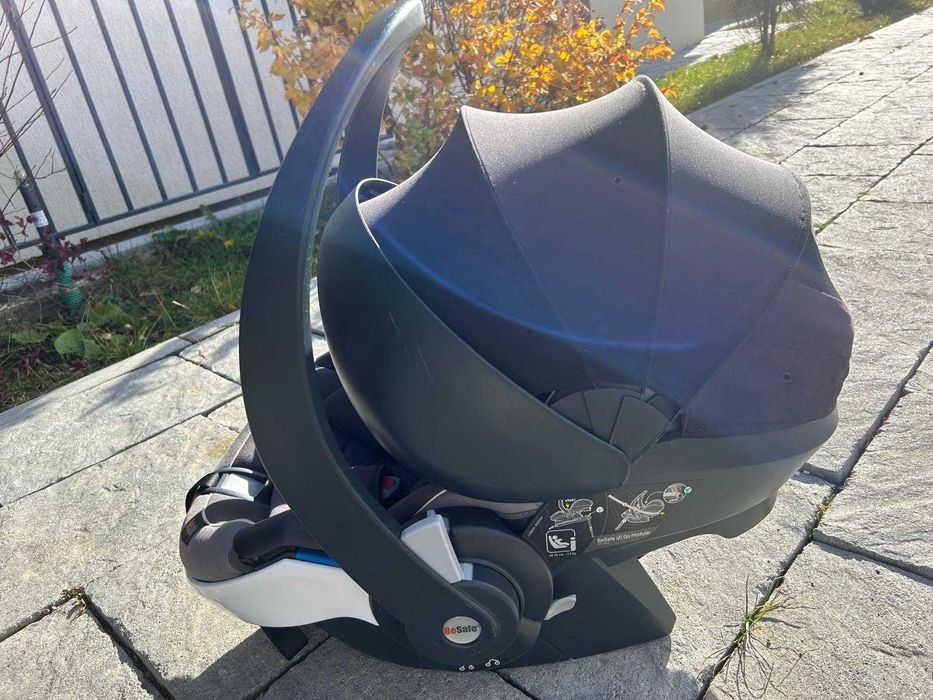 Scoica auto BeSafe iZi Go Modular X2 i-Size, culoare Metallic Melange