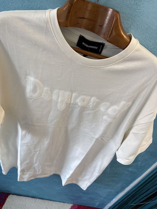 Tricou Dsquared2 alb Premium