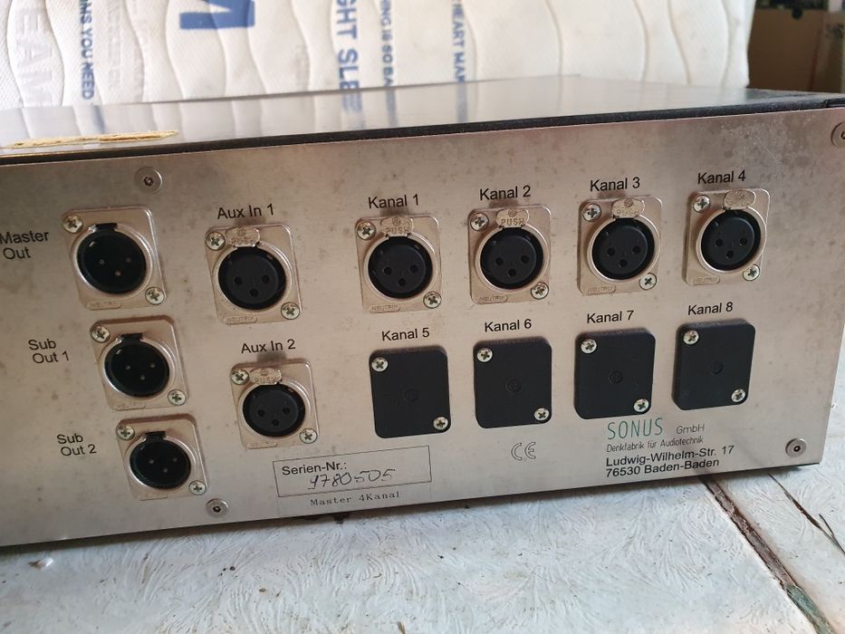Sonus Dts Mixer 4-8 canale (statie amplificator egalizator )