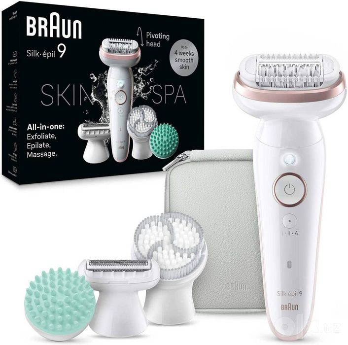Эпилятор BRAUN SES 9-080 3D, белый