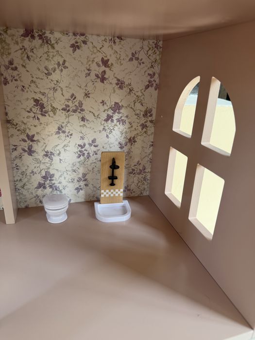 Кукольный дом Wooden Play Kitchen Dollhouse01