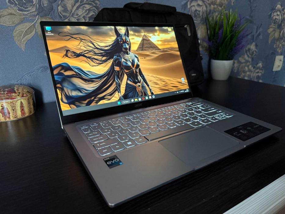 Acer Swift. i5 12 поколение. Iris Xe. Ram 8gb. Ssd 512gb. Экран 2к