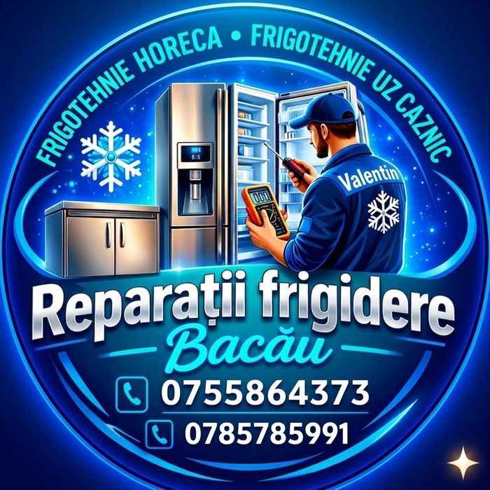 Reparații frigidere  Bacău