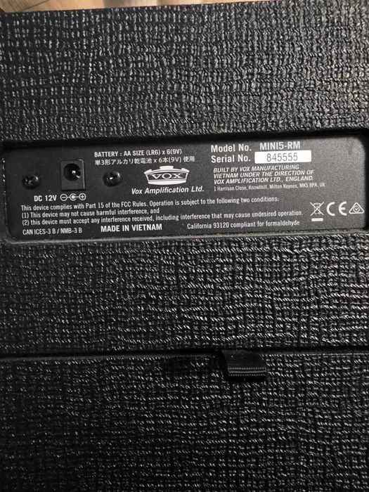 Кубе за китара Vox Mini5 Rhythm