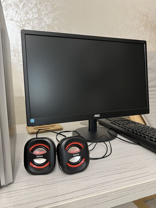 PC Gaming Complet: i3-9100F + GTX 1660 Super Evo+ Monitor & Periferice