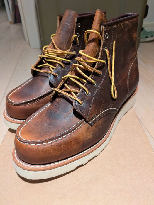 Ghete Red Wing, nr. 40 - culoare Copperr Rough & Tough Leather