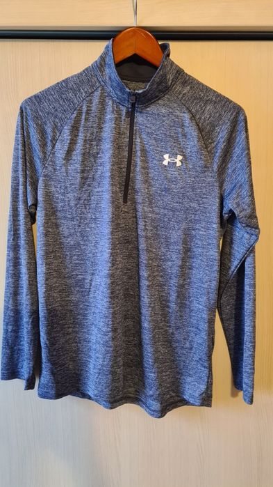 Bluza sport Under Armour fitness Tech, marime S M barbati maneca lunga