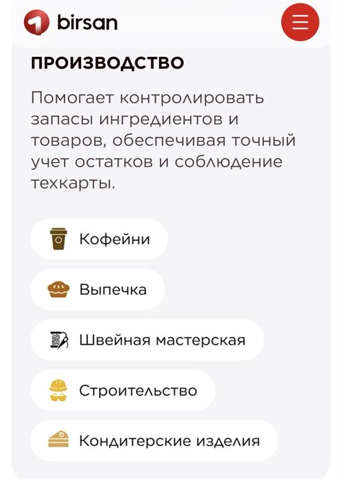 Установка и внедрение программы для учета Birsan