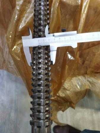 Протяжка шлицевая