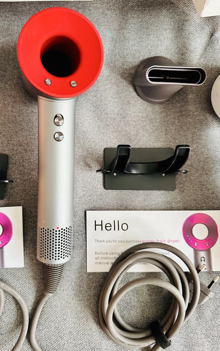 Сешоар Super Hair Dryer DS 5 в 1 Йонизация, 3 степени 1600W