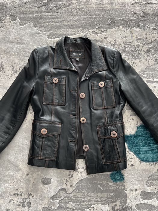 Geaca piele naturala marime S-M
