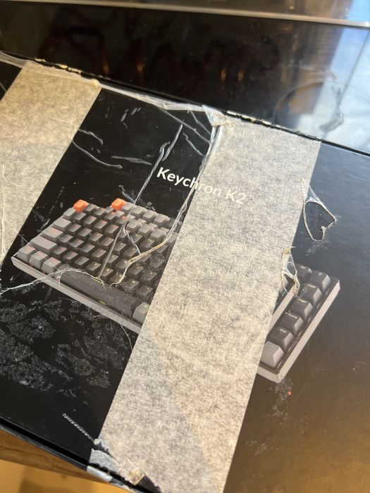 Keycron K2 tastatura mecanica wifi sau pe fir, Mac si Windows, ambalaj original, doar testata