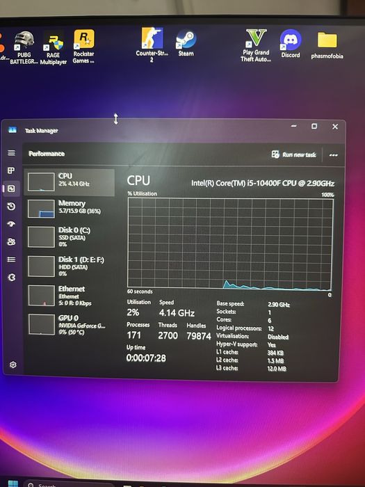 Vand pc gaming complet