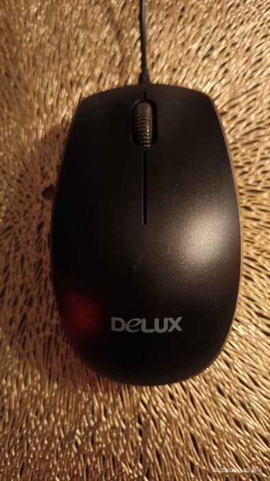 Компютърна мишка DELUX Wired USB Optical Mouse
