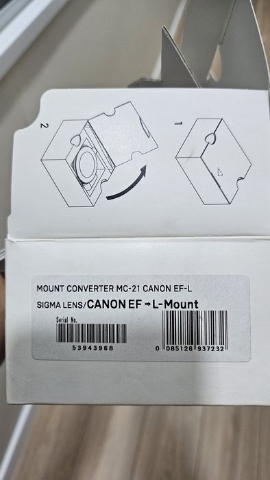 Адаптер Sigma MC-21 EF-L mount