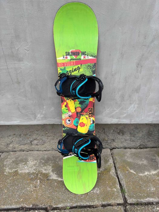 Placa snowboard Salomon Junior 130cm cu legaturi Salomon