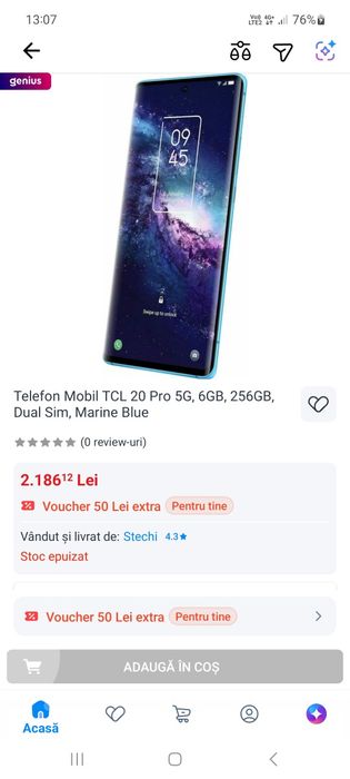 TCL 20 PRO 5G nou