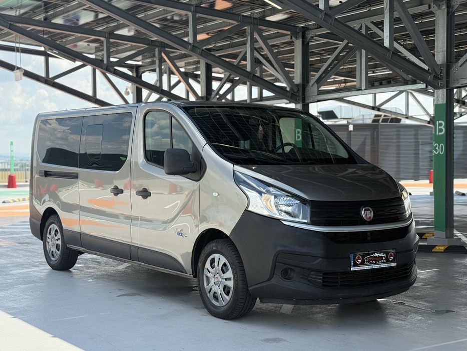Fiat Talento 8+1 L2H1 / 2018 / CLIMA / 104.000KM / 2 ANI GARANTIE / RATE CU BULETINUL