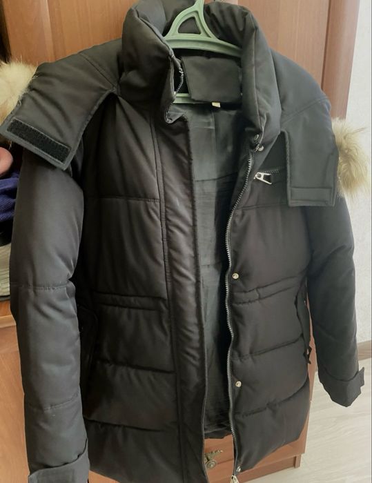 Пуховик теплый зимний