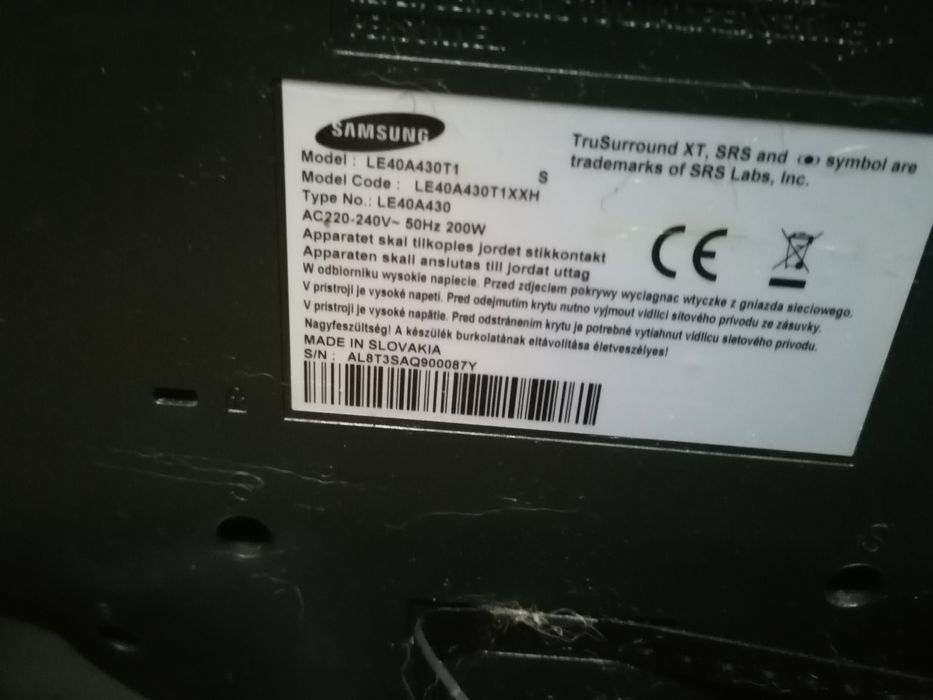 Vând televizor Samsung defect