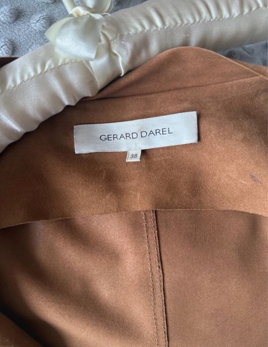 Sacou / jacheta piele intoarsa Gerard Darel