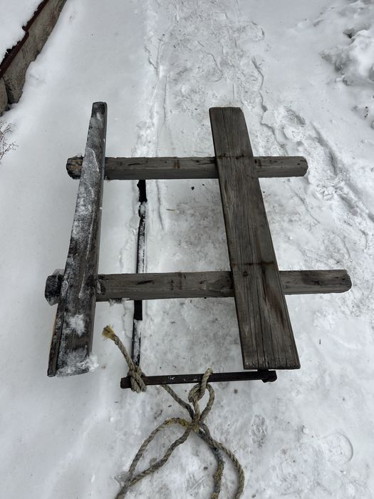 Санки металические б/у