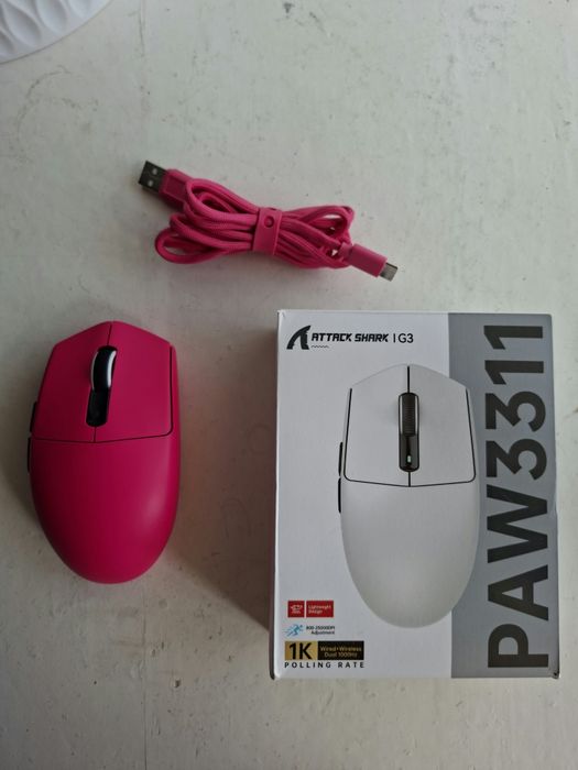 Продам игровую мышку Attack shark G3