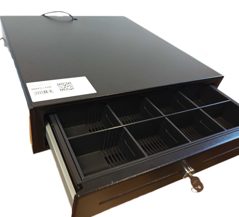 Комплект каса за пари, баркод скенер и принтер за касови бележки