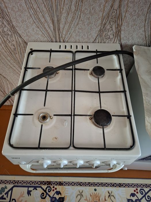 Газ плита нормально работает