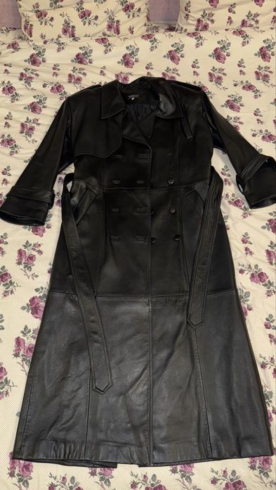 Trench din Piele 100 % Norina St - 38/M