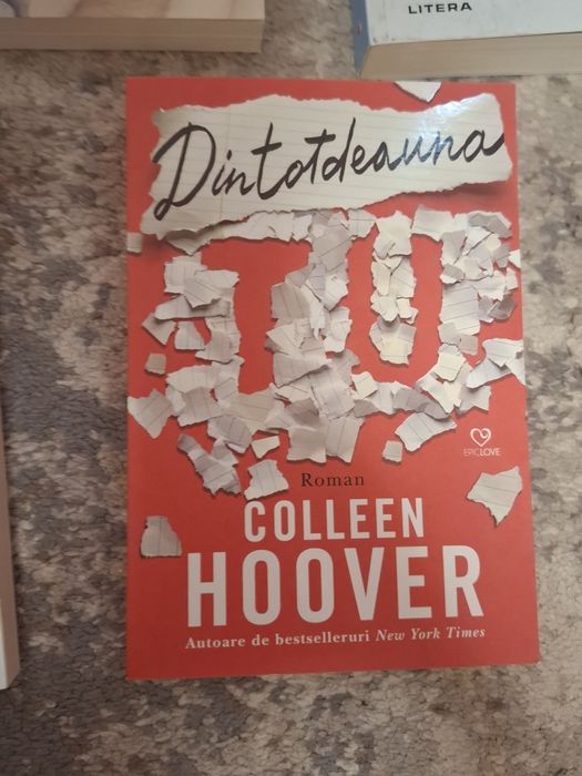 Cărți de dragoste de la Colleen Hoover+ ice breaker de hannah grace