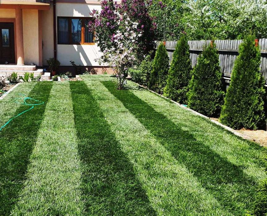 Gazon Rulou Profesional – Amenajare Teren și Irigare