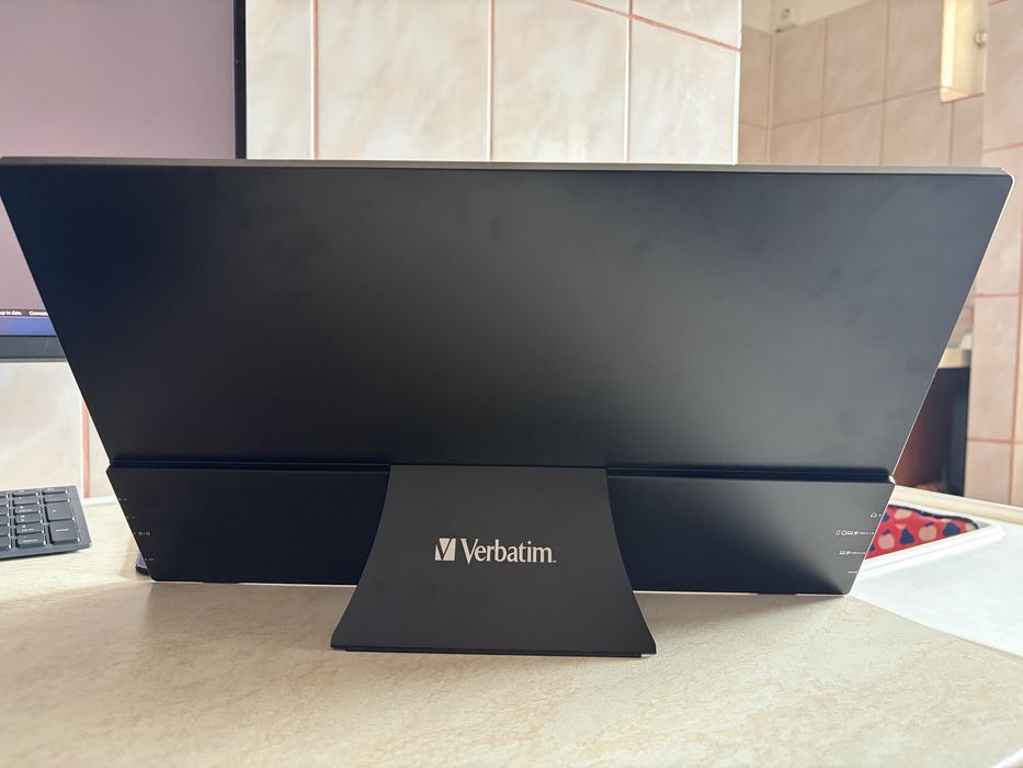 Monitor LED Verbatim PMT-17 LED 17.3" Touchscreen 60Hz 6ms HDMI USB